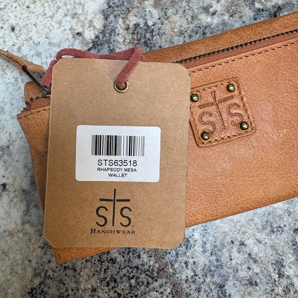 STS Ranchwear Rhapsody Mesa Brown Wallet - Picture 2 of 11